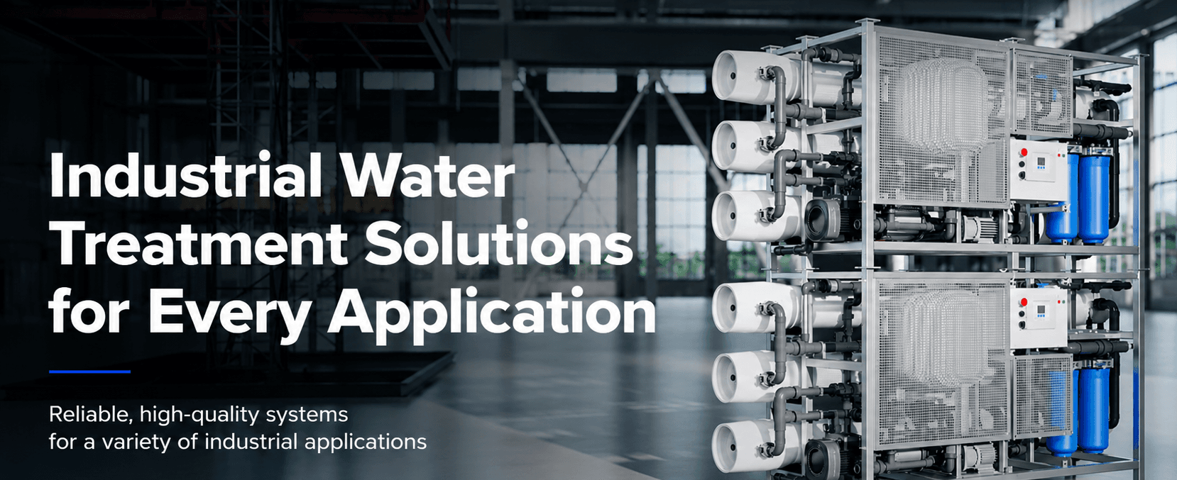 Aquaphor industrial water treatment systems